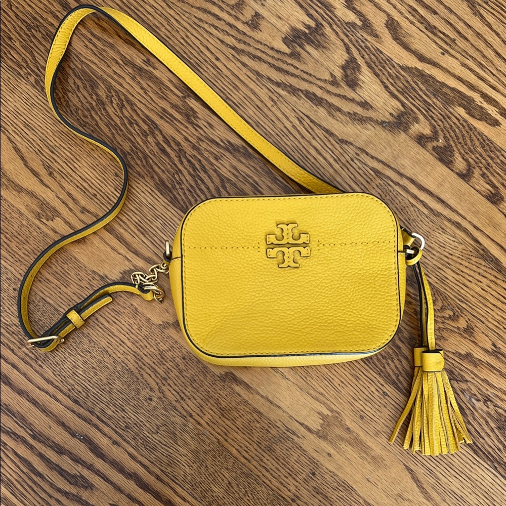Tory Burch Vibrant Yellow Crossbody Bag